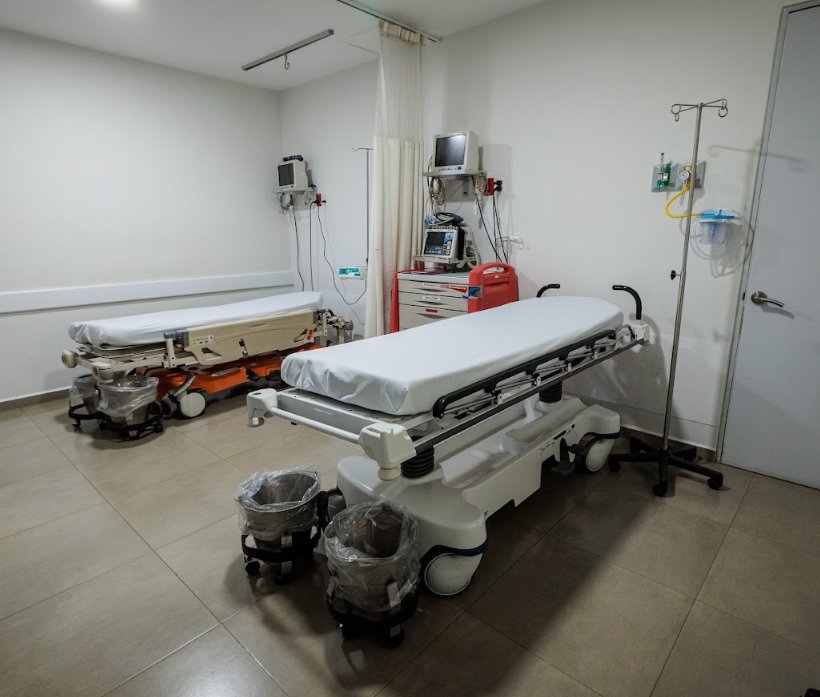 Sala equipada de Hospital San Lucas